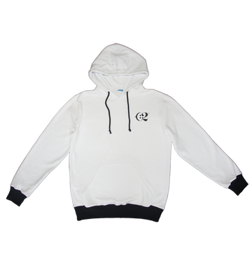 White Essential Hoodie