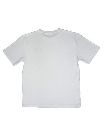 White Canvas Tee