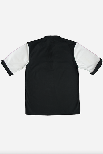 Monochrome Black & White Polo